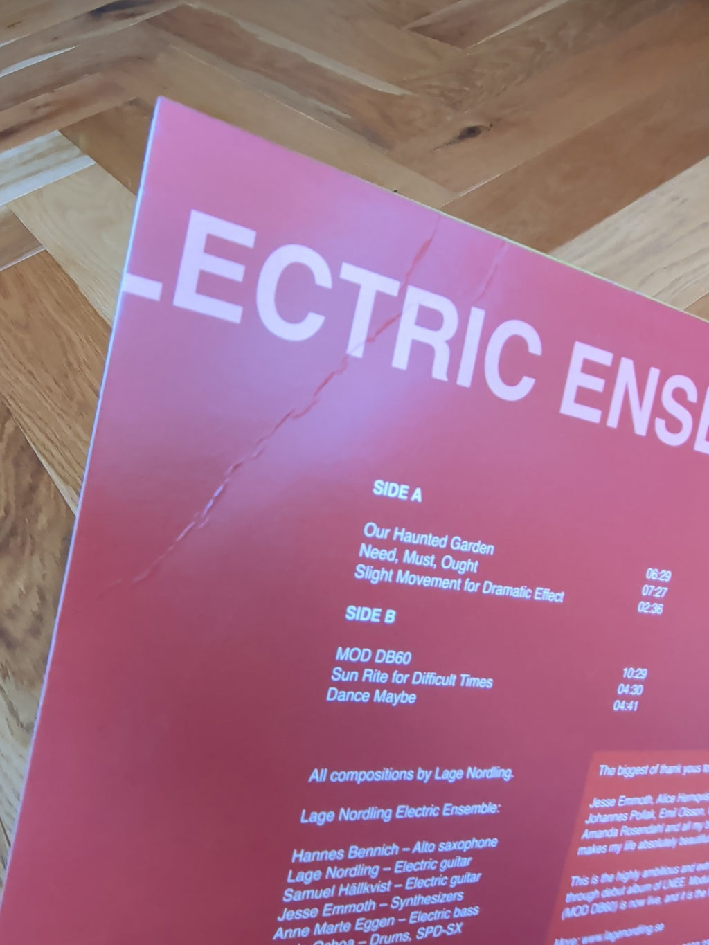 Lage Nordling Electronic Ensemble Vinyl LP