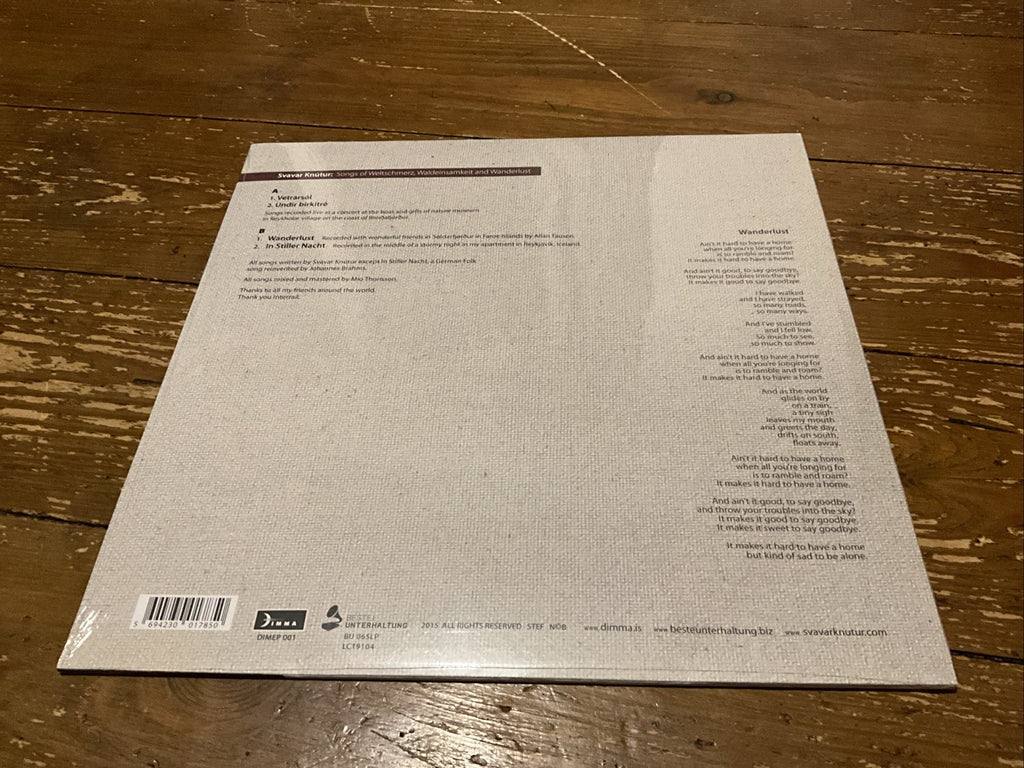 Songs of Weltschmerz, Waldeinsamkeit Svavar Knutur Knútur Sealed