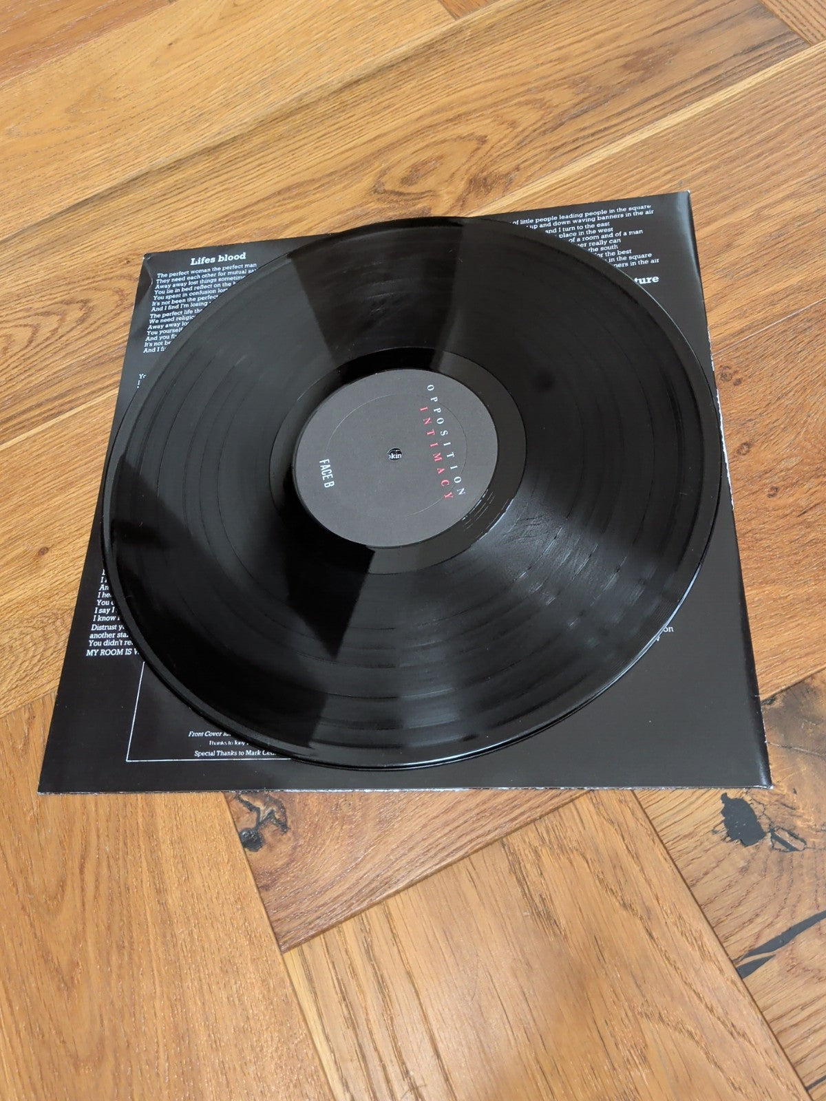 Opposition Intimacy (Vinyl) LP Album