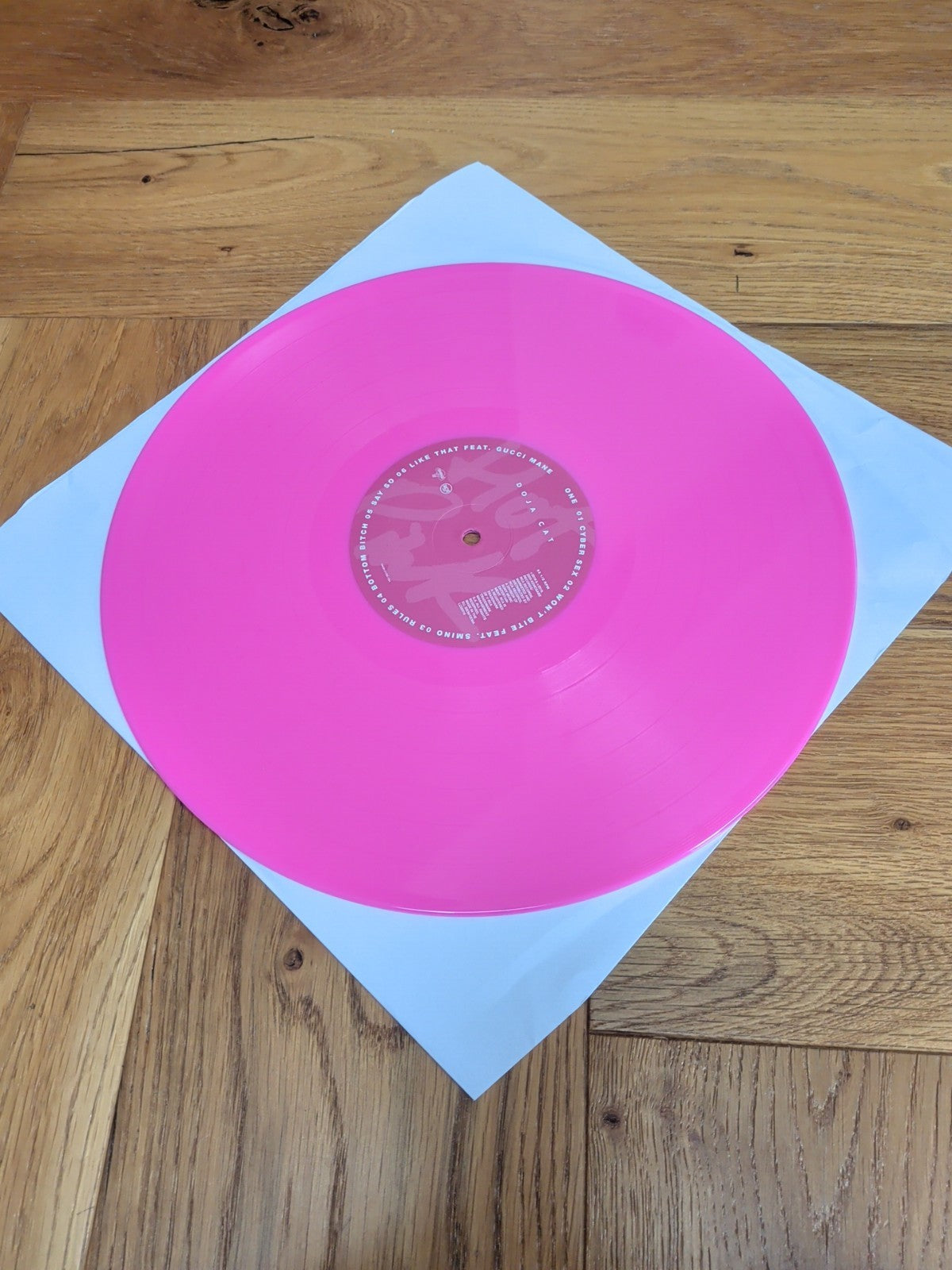 Hot Pink by Doja Cat Record 2020 Pink Coloured Vinyl LP Album Record