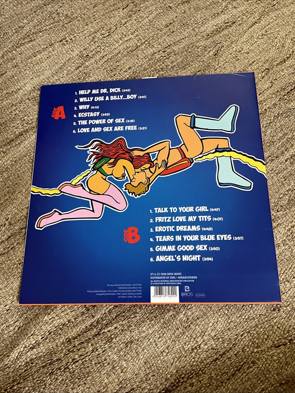 E-Rotic - The Power Of Sex Silver Vinyl Edition (2022 - Reissue)
