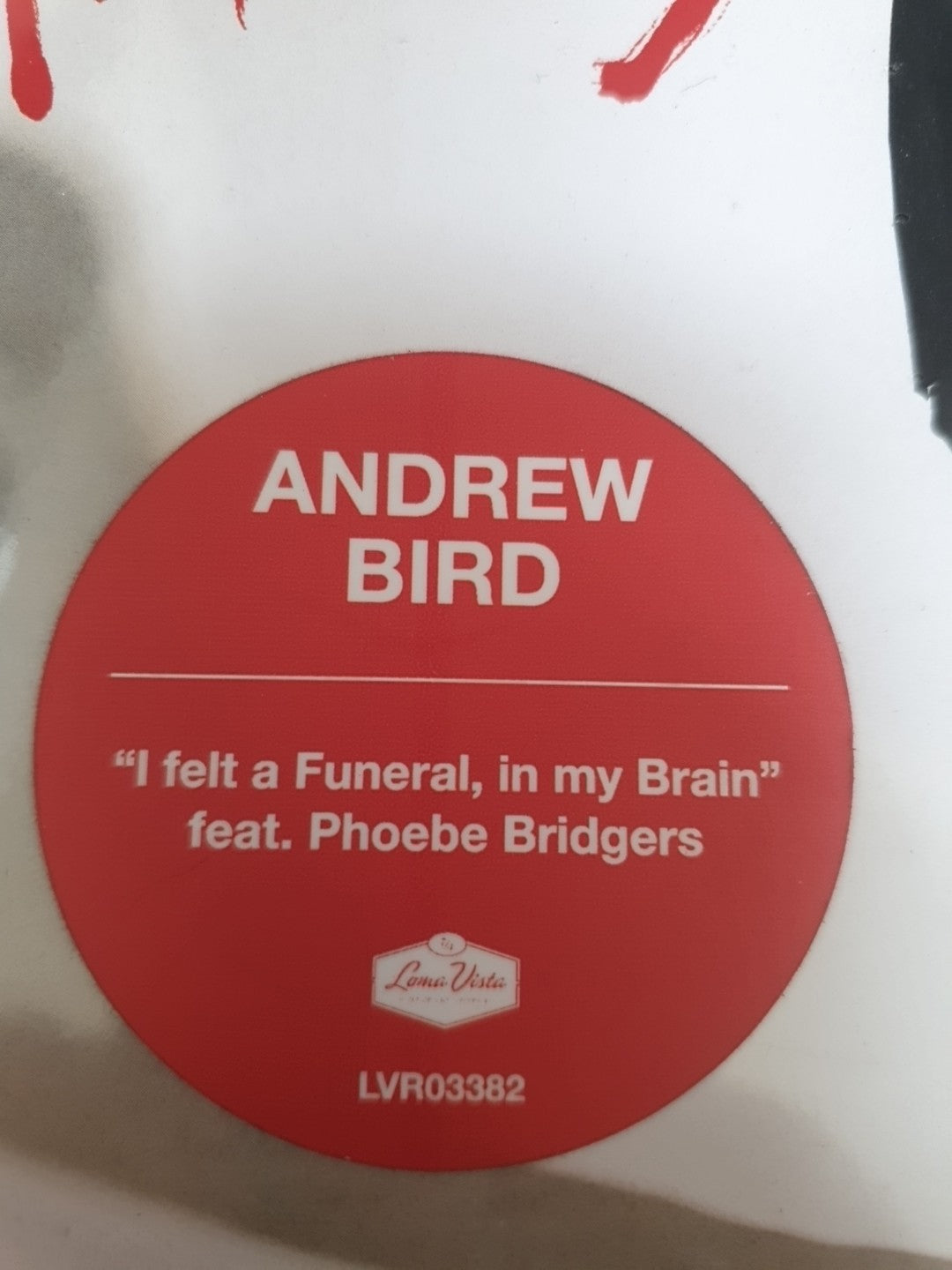 Andrew Bird feat. Phoebe Bridgers I Felt ... 7" Vinyl Single 2023 NEW