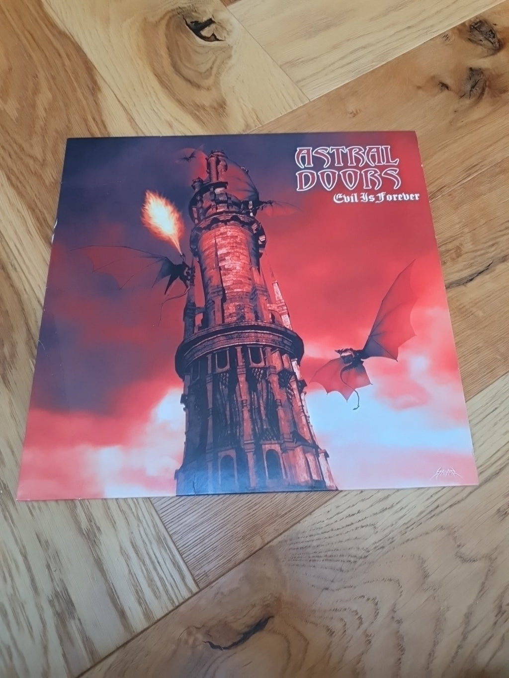 Evil Is Forever [Red Vinyl] by Astral Doors (Record, 2021) Red Coloured Vinyl