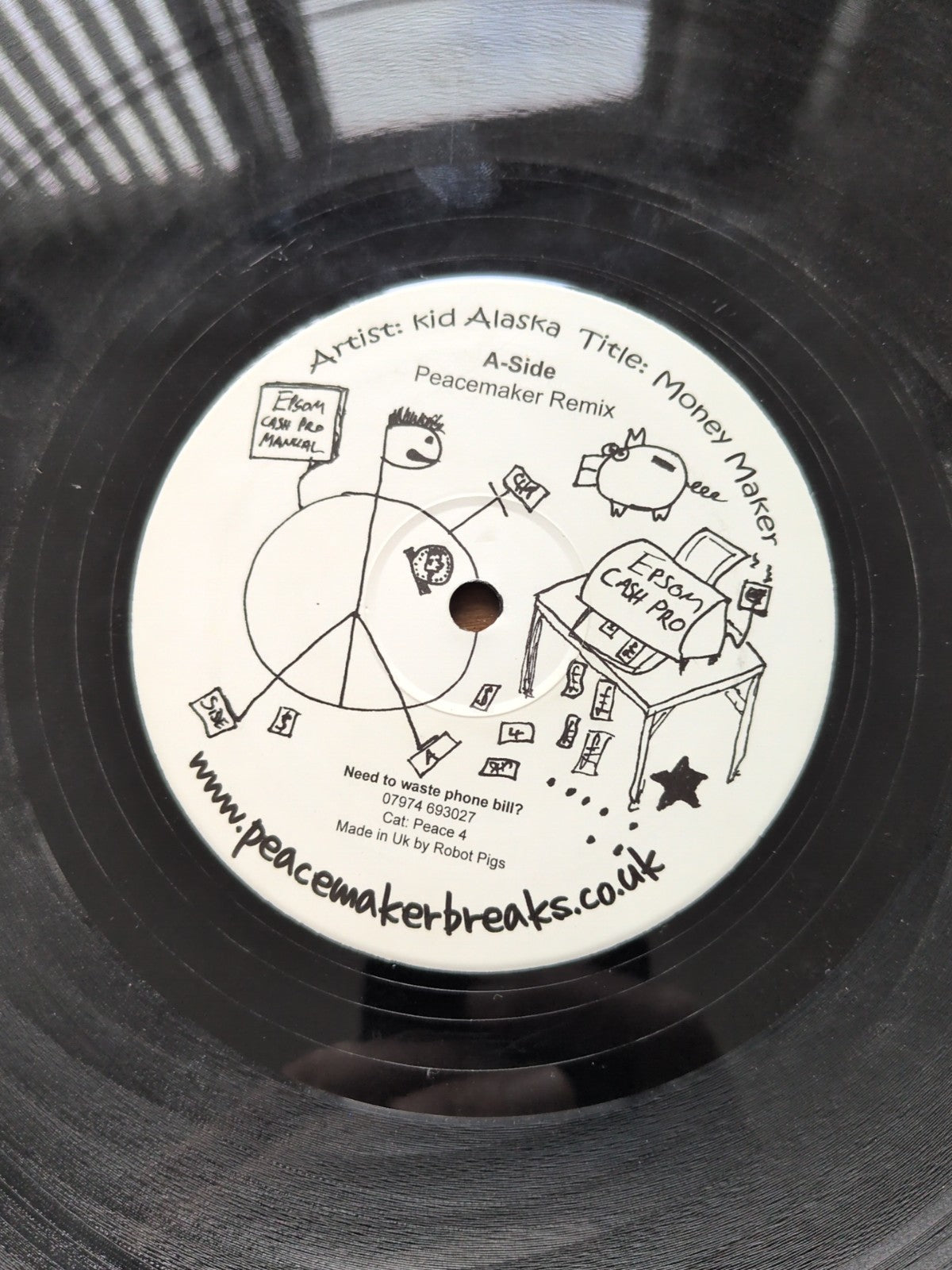 Kid Alaska Money Maker Vinyl Peacemaker Remix