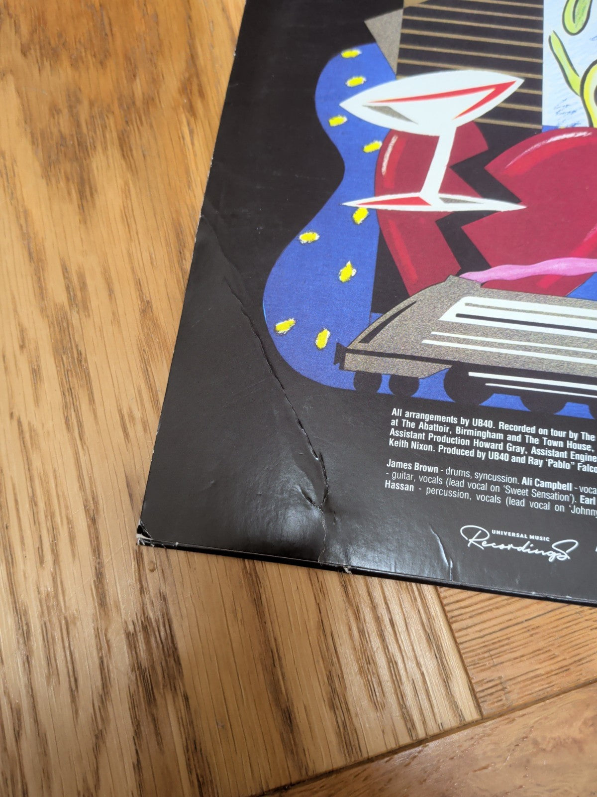 UB40 Labour Of Love Vinyl LP Blue Colour National Album Day 2024