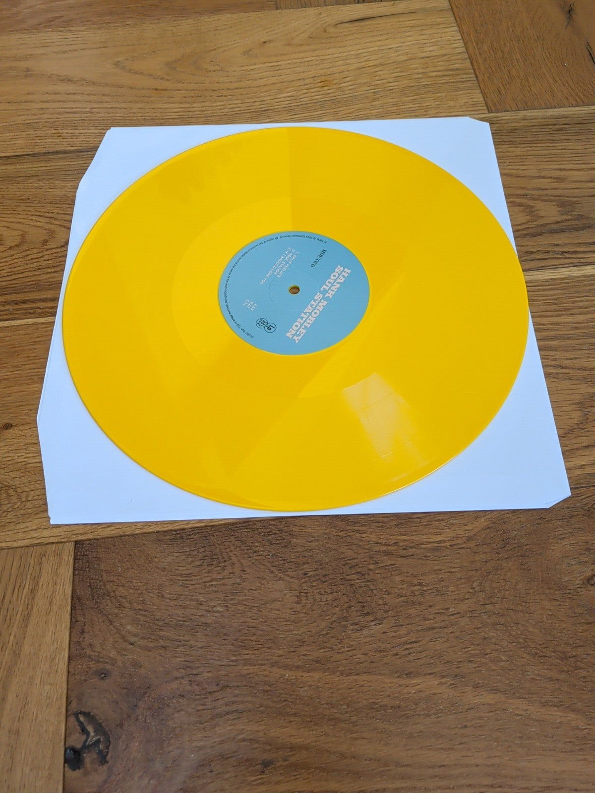 Hank Mobley Soul Station Vinyl 12" LP Album Yellow Coloured Vinyl Ltd Edition
