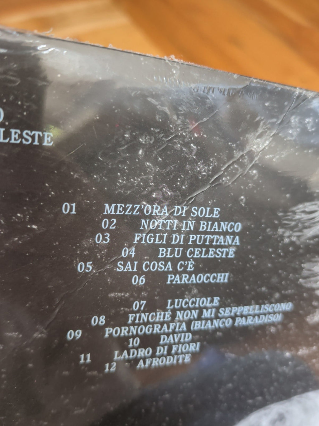 BLANCO BLU CELESTE LP vinyl Record Album