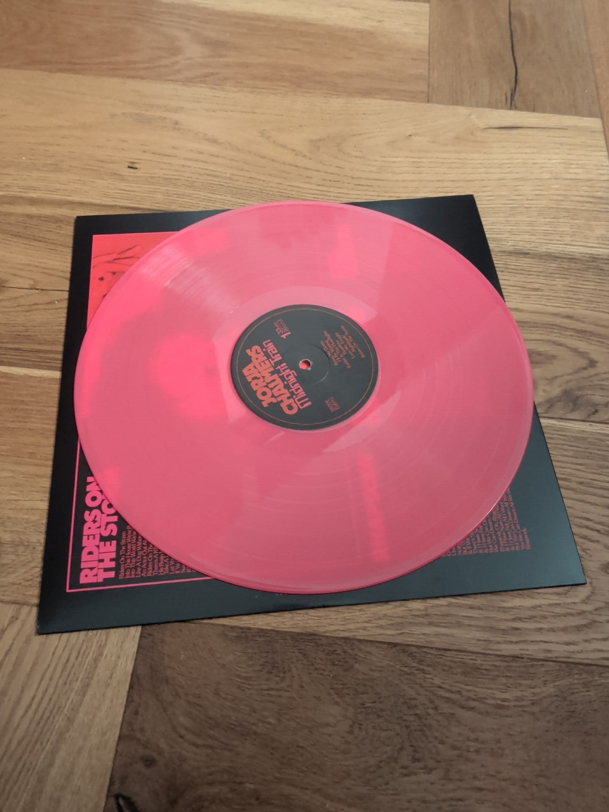 Jorja Chalmers Midnight Train Vinyl LP 12" Album Pink Coloured Vinyl Record