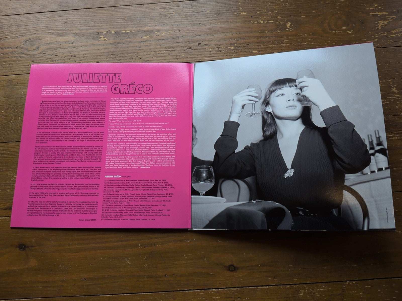 Hits by Juliette Gréco (Record, 2022)