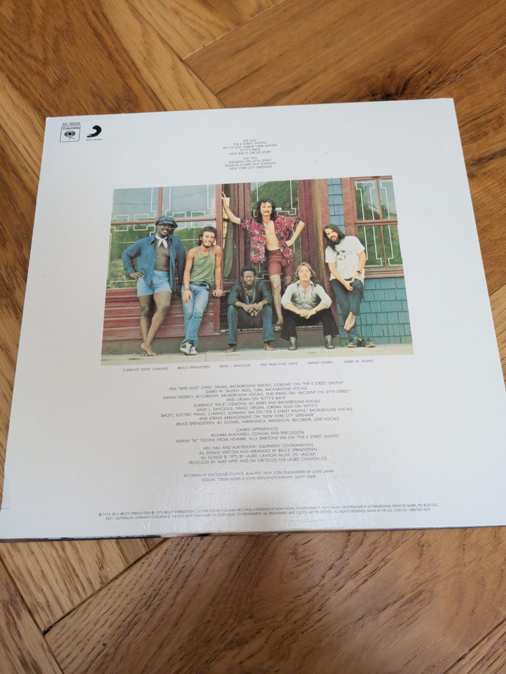 Bruce Springsteen The Wild, the Innocent and the E Street Shuffle Vinyl 12" LP