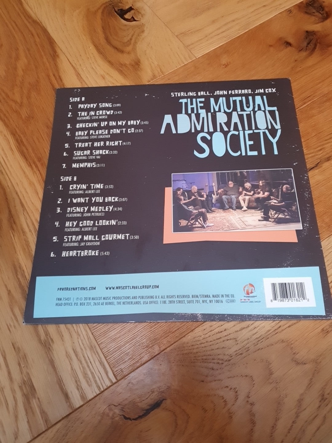 Mutual Admiration Society by Sterling Ball, John Ferraro and Jim Cox (Record,...