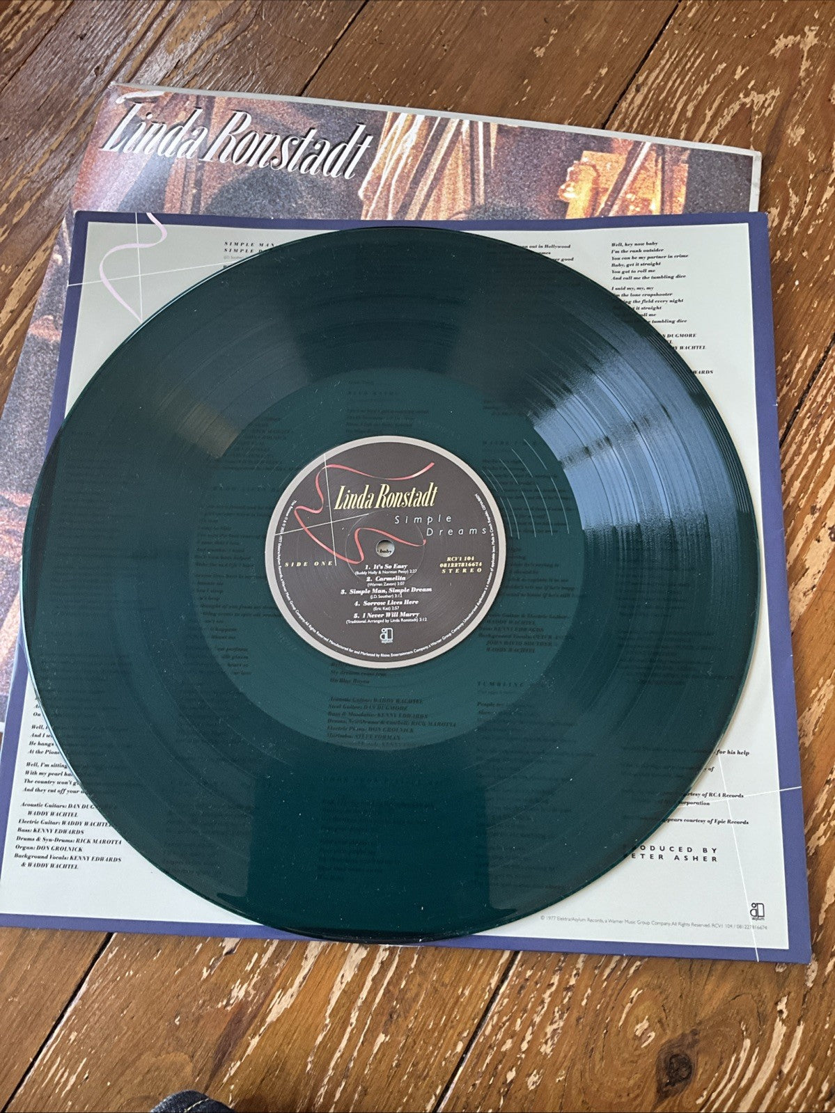 Linda Ronstadt Simple Dreams (Vinyl) 12" Album Coloured Vinyl (Limited Edition)