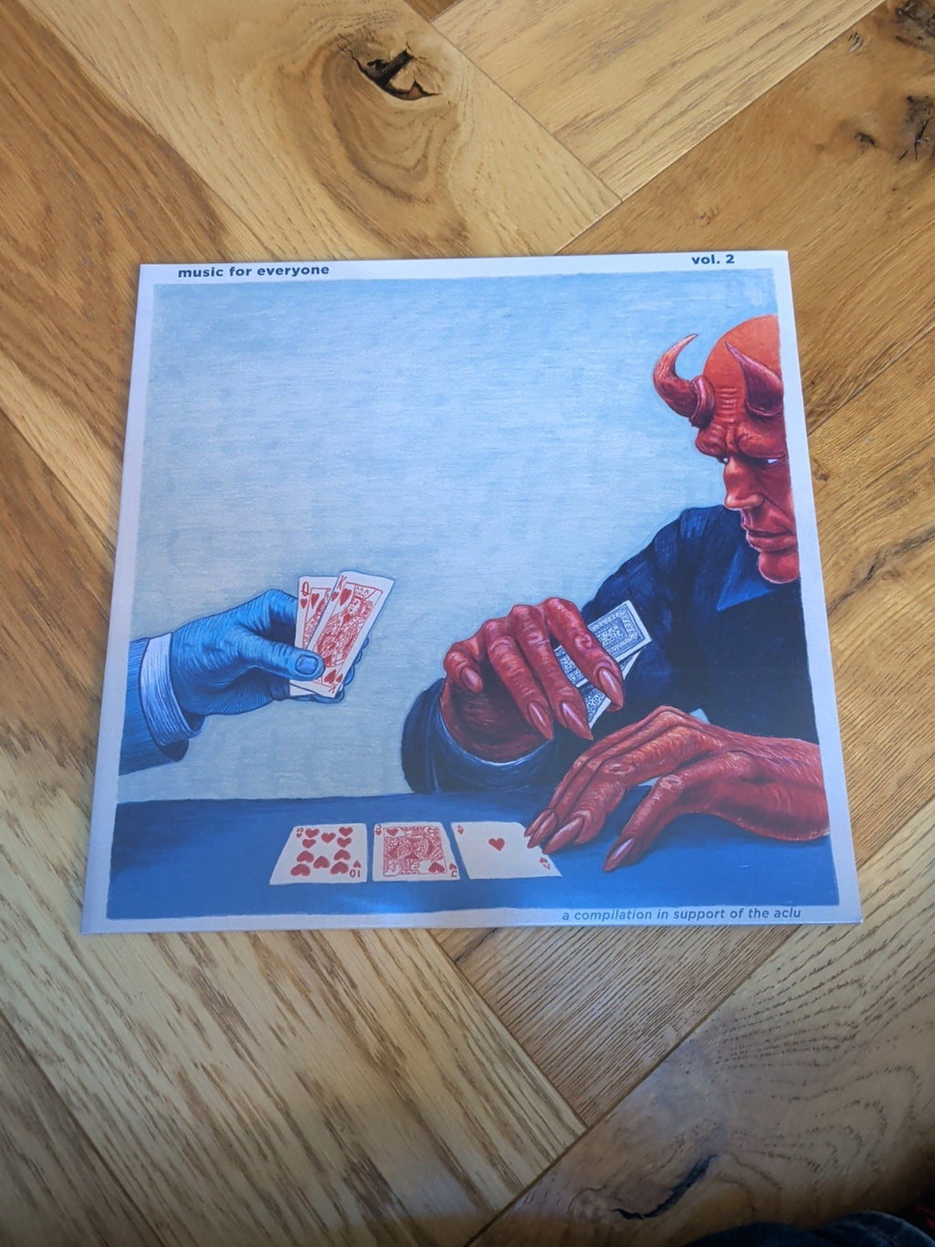 VARIOUS  Music For Everyone Vol 2  GATEFOLD COLOURED VINYL 2 X LP