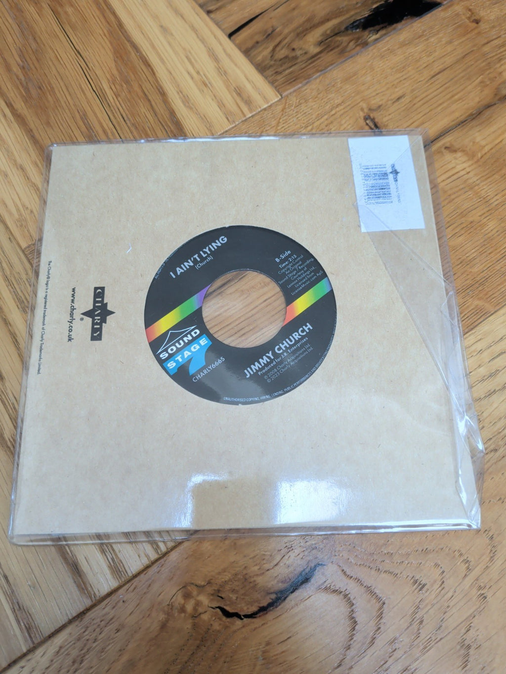 Jimmy Church  My Faith in You I Ain't Lyin' VINYL 7" Single 2024