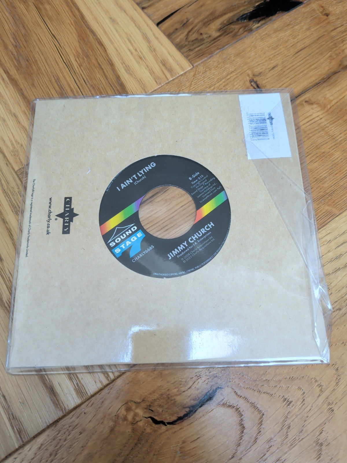 Jimmy Church  My Faith in You I Ain't Lyin' VINYL 7" Single 2024