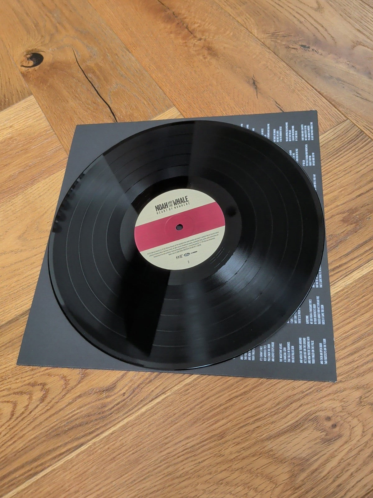 Heart of Nowhere by Noah and the Whale Record 2022 Vinyl LP