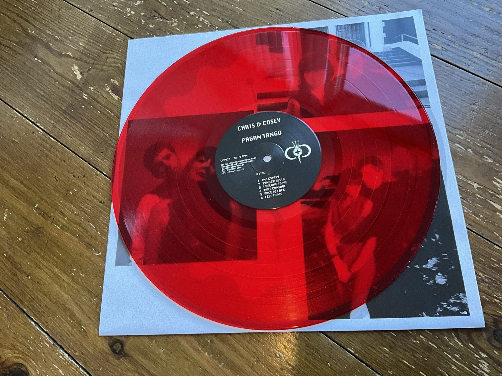 Chris & Cosey Pagan Tango (Vinyl) Limited  12" Album Coloured Vinyl