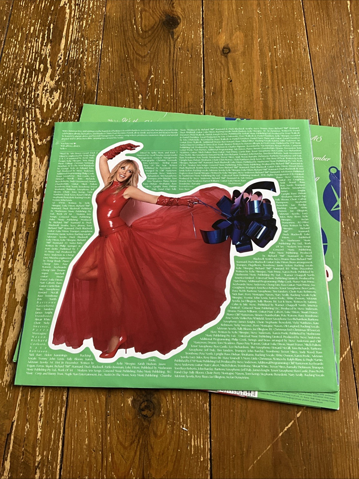 KYLIE MINOGUE * KYLIE CHRISTMAS * LIMITED  TRANSPARENT GREEN VINYL 