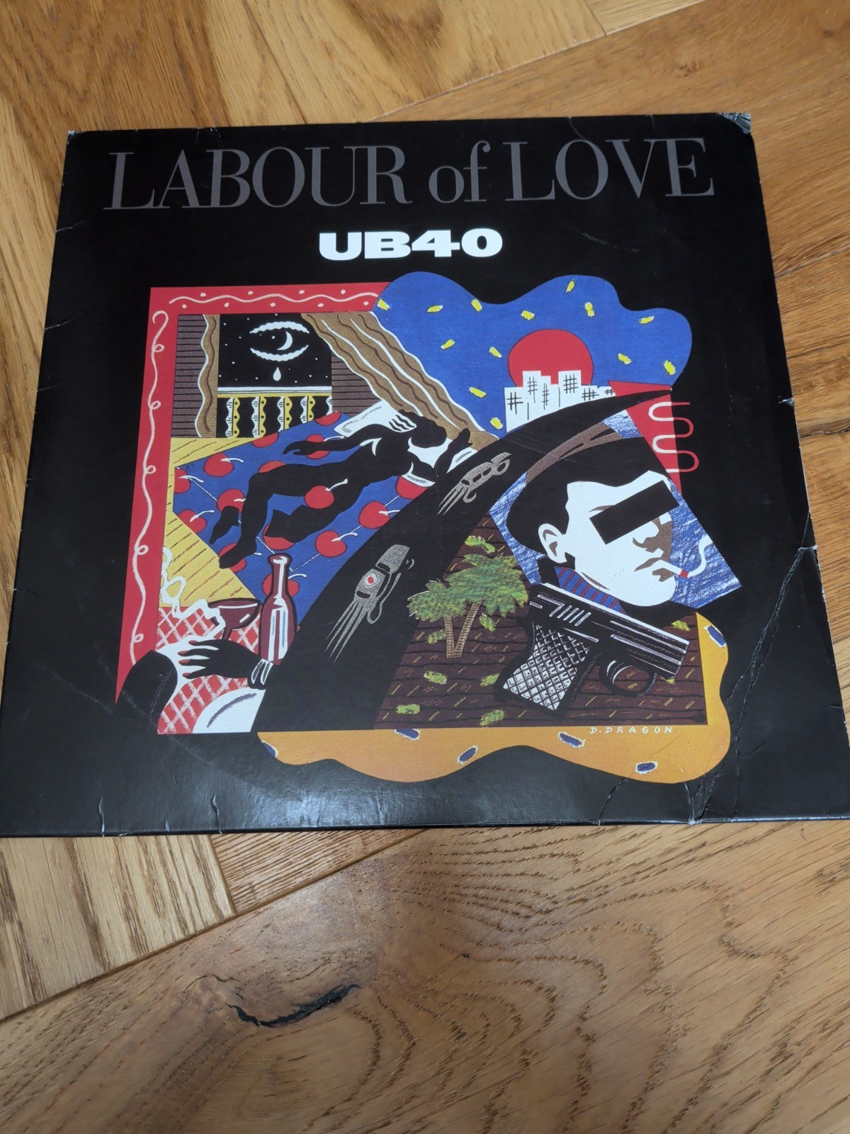 UB40 Labour Of Love Vinyl LP Blue Colour National Album Day 2024