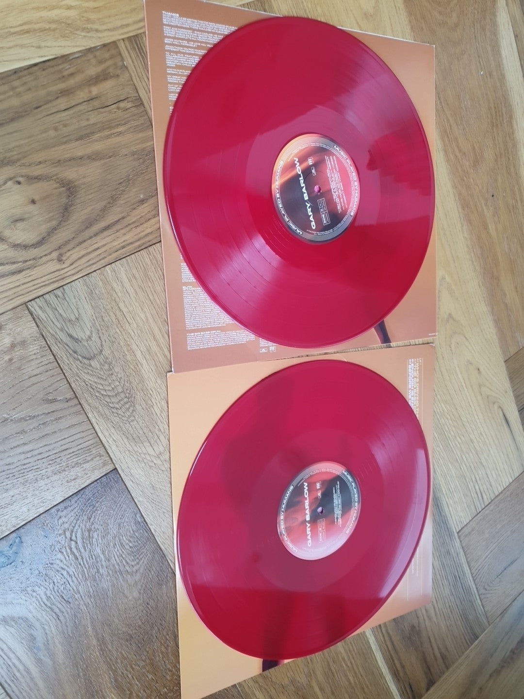 Music Played by Humans [Red Vinyl] by Gary Barlow (Record, 2020) LP Album