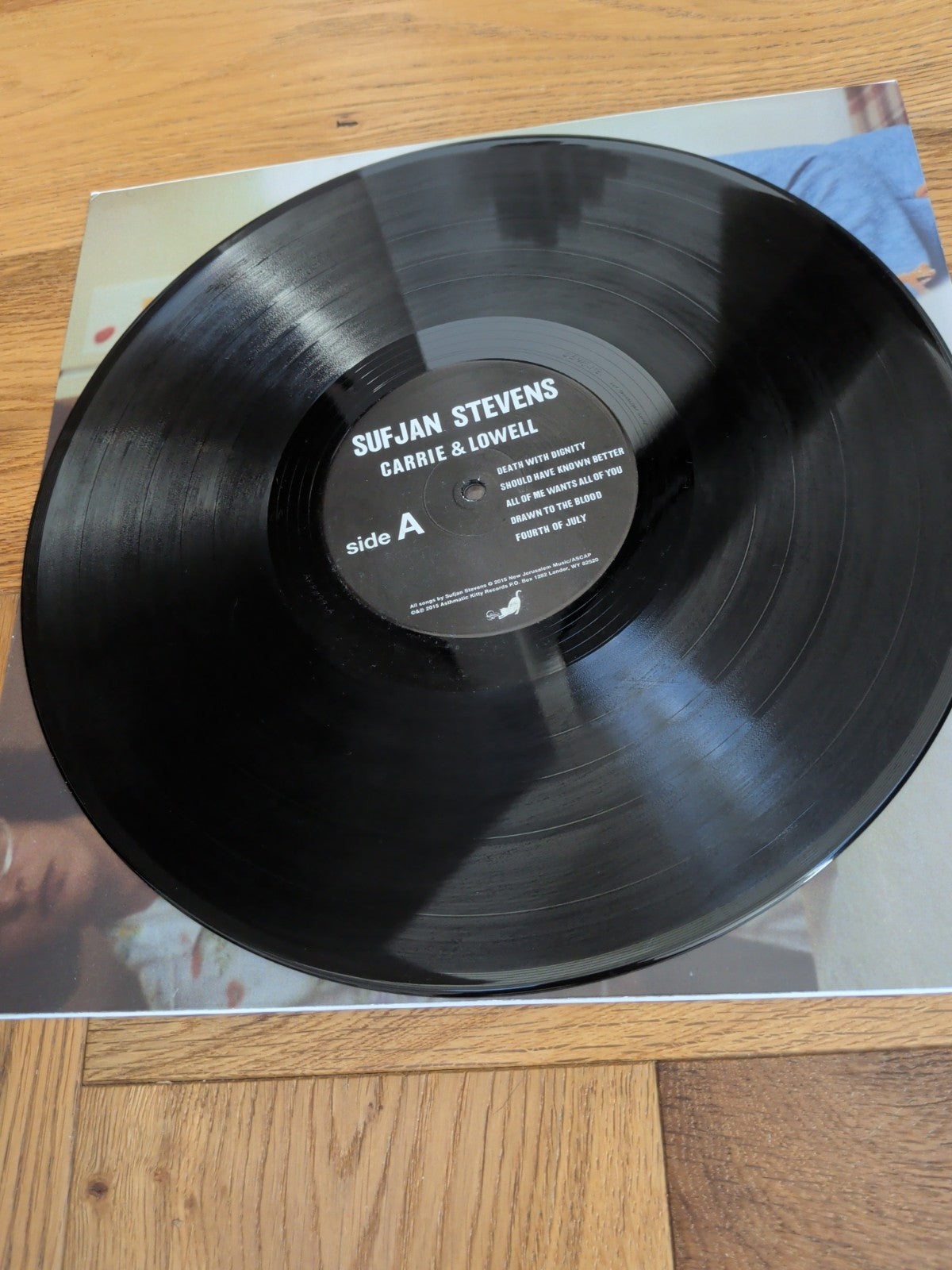 Sufjan Stevens Carrie & Lowell Vinyl Record LP