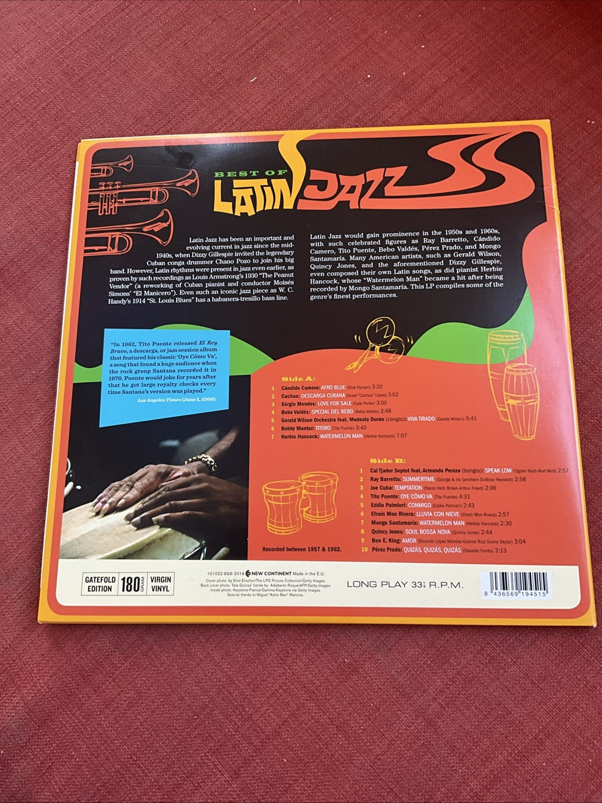 Various Artists - The Best Of Latin Jazz (Deluxe Edition).