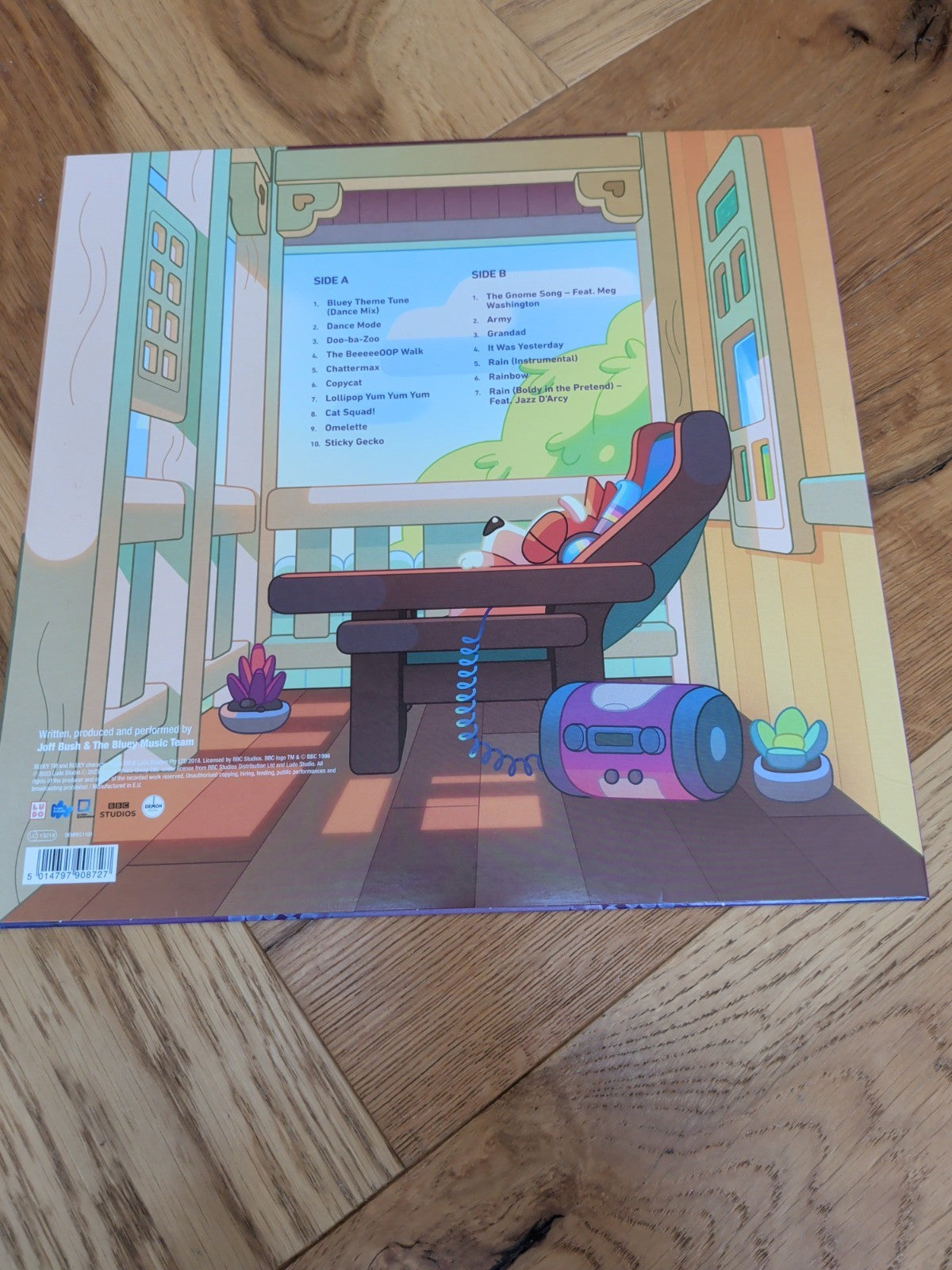 Bluey Bluey Dance Mode Vinyl LP Album Coloured Limited Edition
