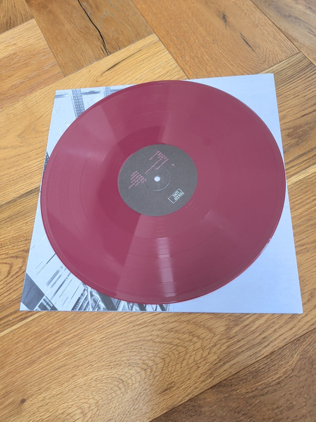 Index for Working Musik Which Direction Goes the Beam LP Red Coloured Vinyl