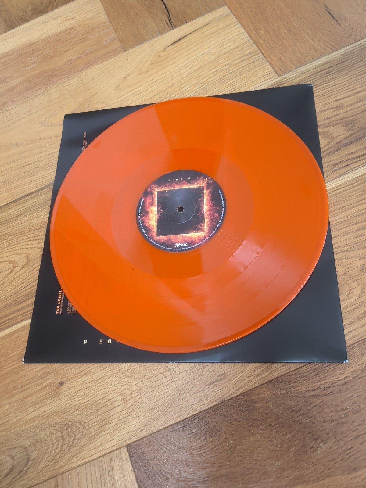 Daughtry SHOCK to the SYSTEM PART TWO VINYL 12" Album 2025 Orange Vinyl