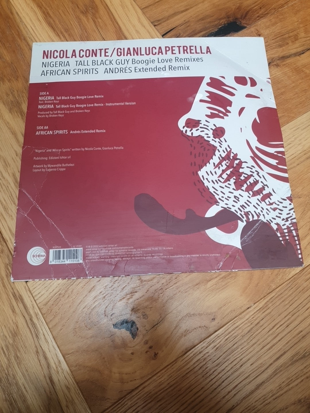 Nigeria / African Spirits Remixes by Nicola Conte /Gianlu Petrella - Vinyl 12"
