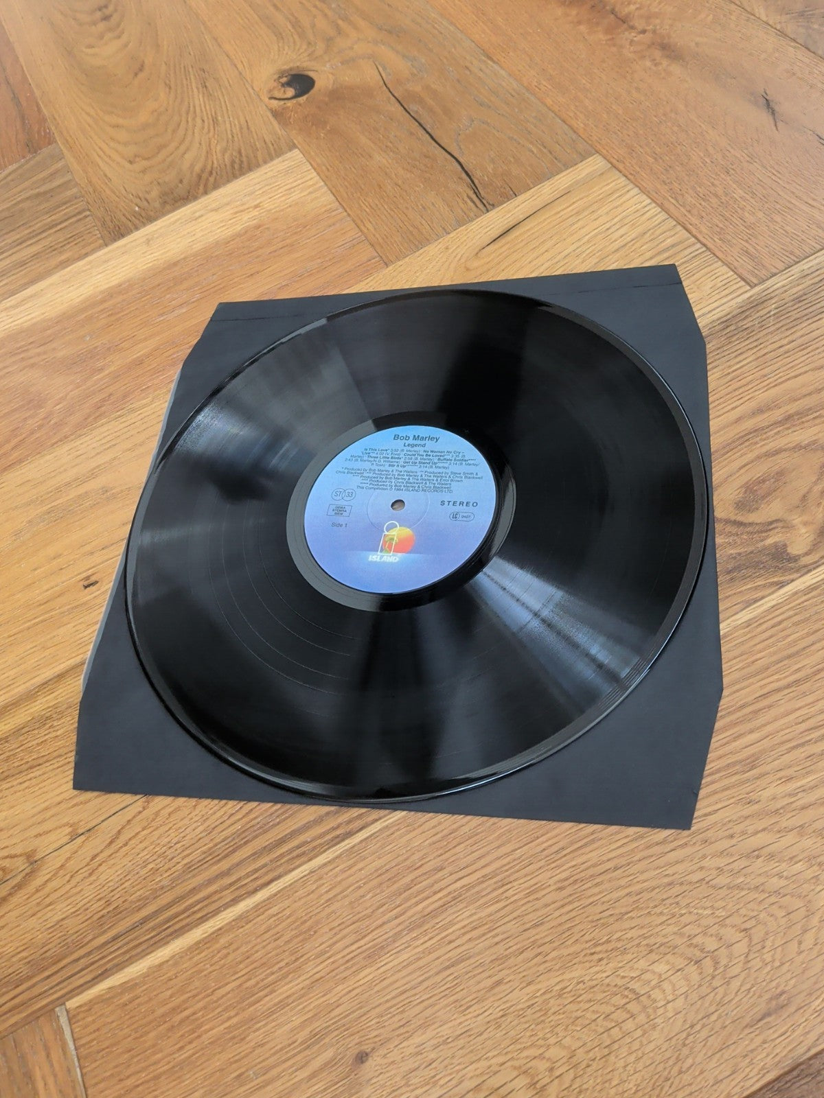 Legend 180 Gram Vinyl by Bob Marley & the Wailers Record 2009 LP