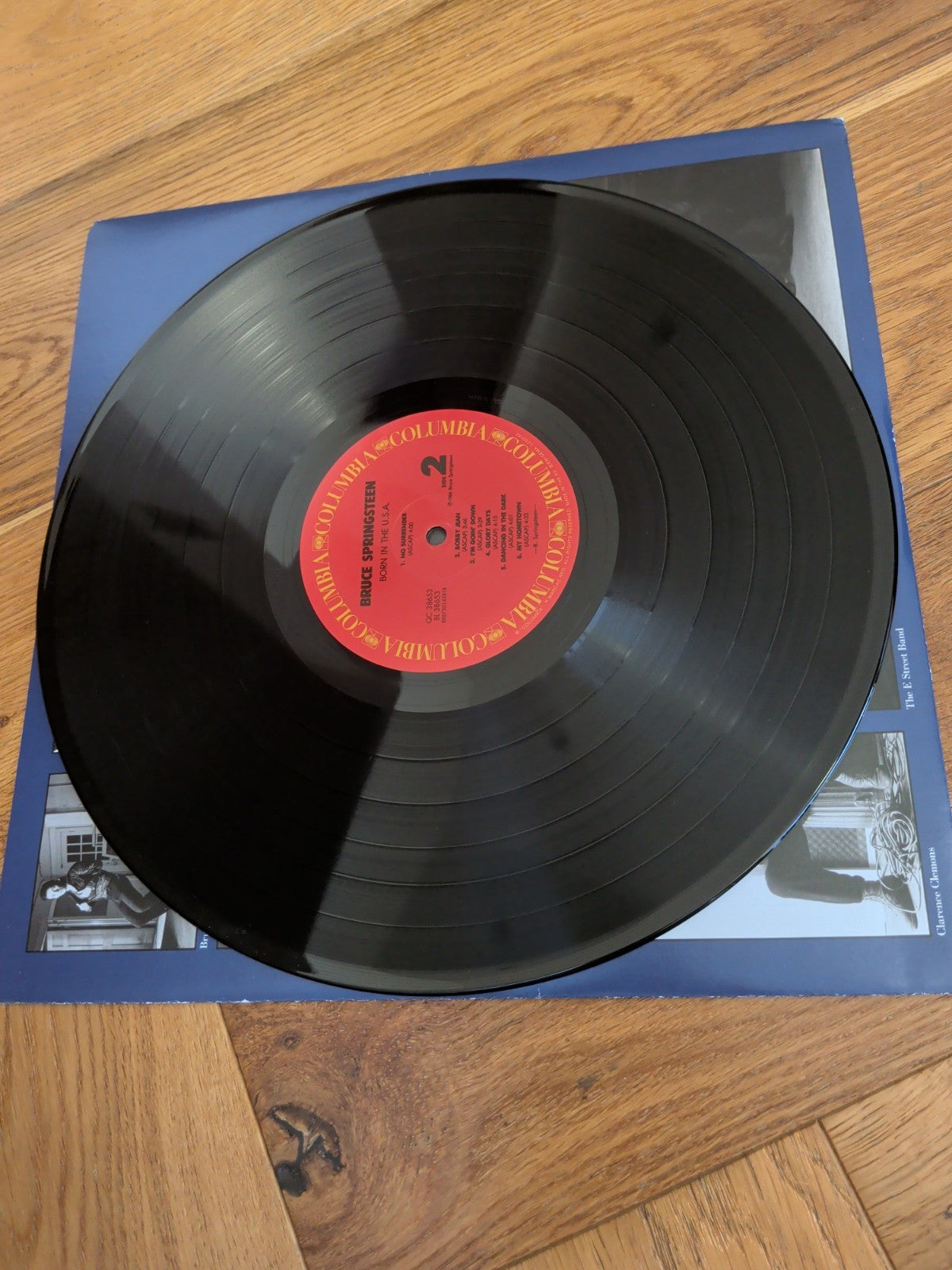 Bruce Springsteen Born In The USA 2014 Remastered RE Vinyl Record