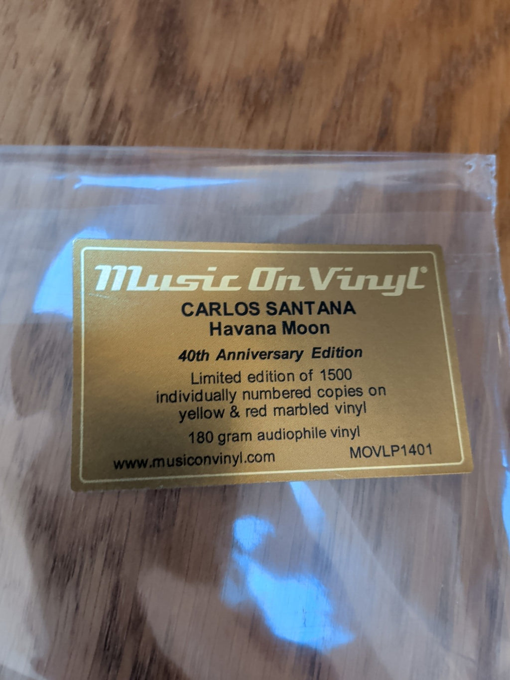 Santana Havana Moon VINYL 12" Album Coloured Vinyl 2023