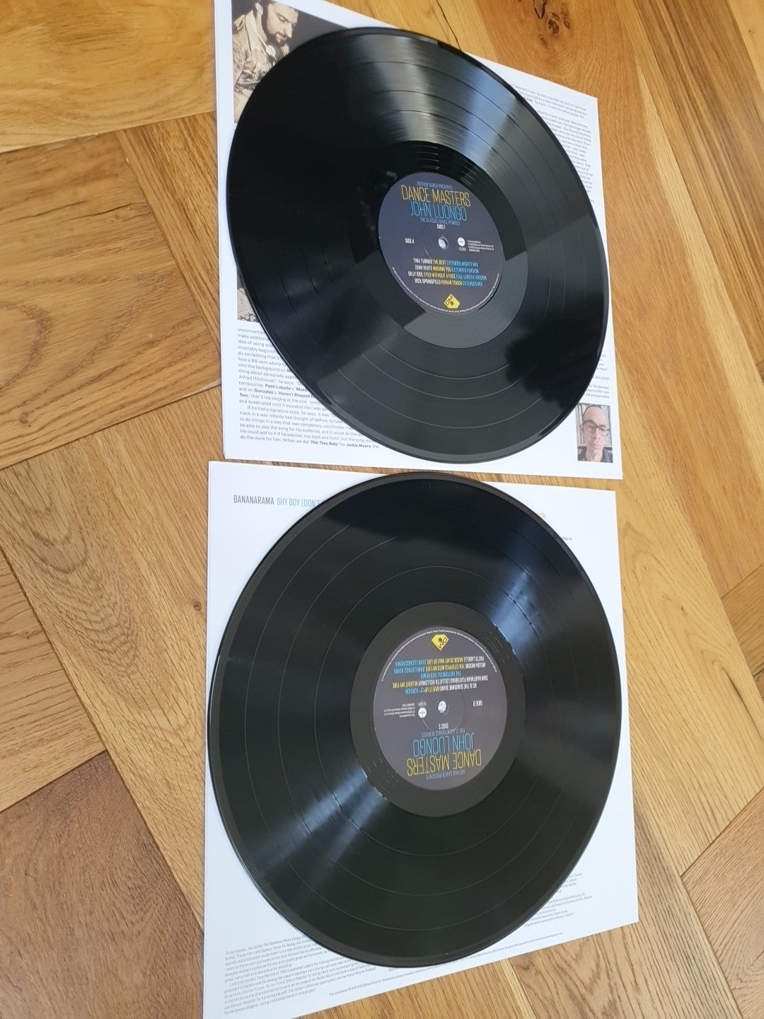 Arthur Baker / John Luongo Dance Masters John Luongo LP Vinyl record compilation