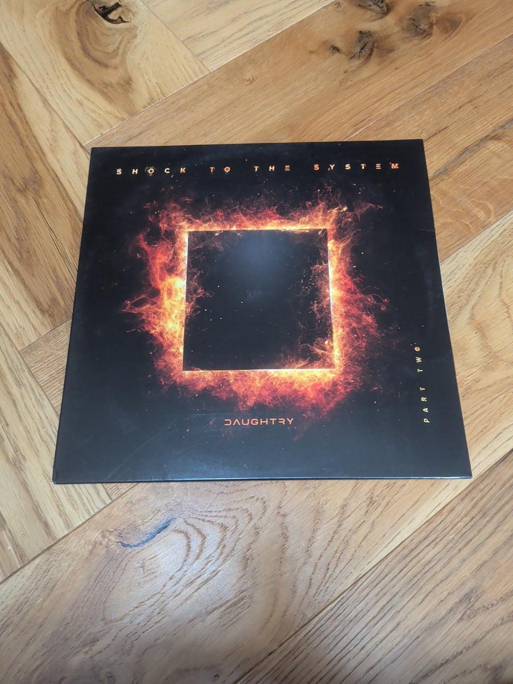 Daughtry SHOCK to the SYSTEM PART TWO VINYL 12" Album 2025 Orange Vinyl