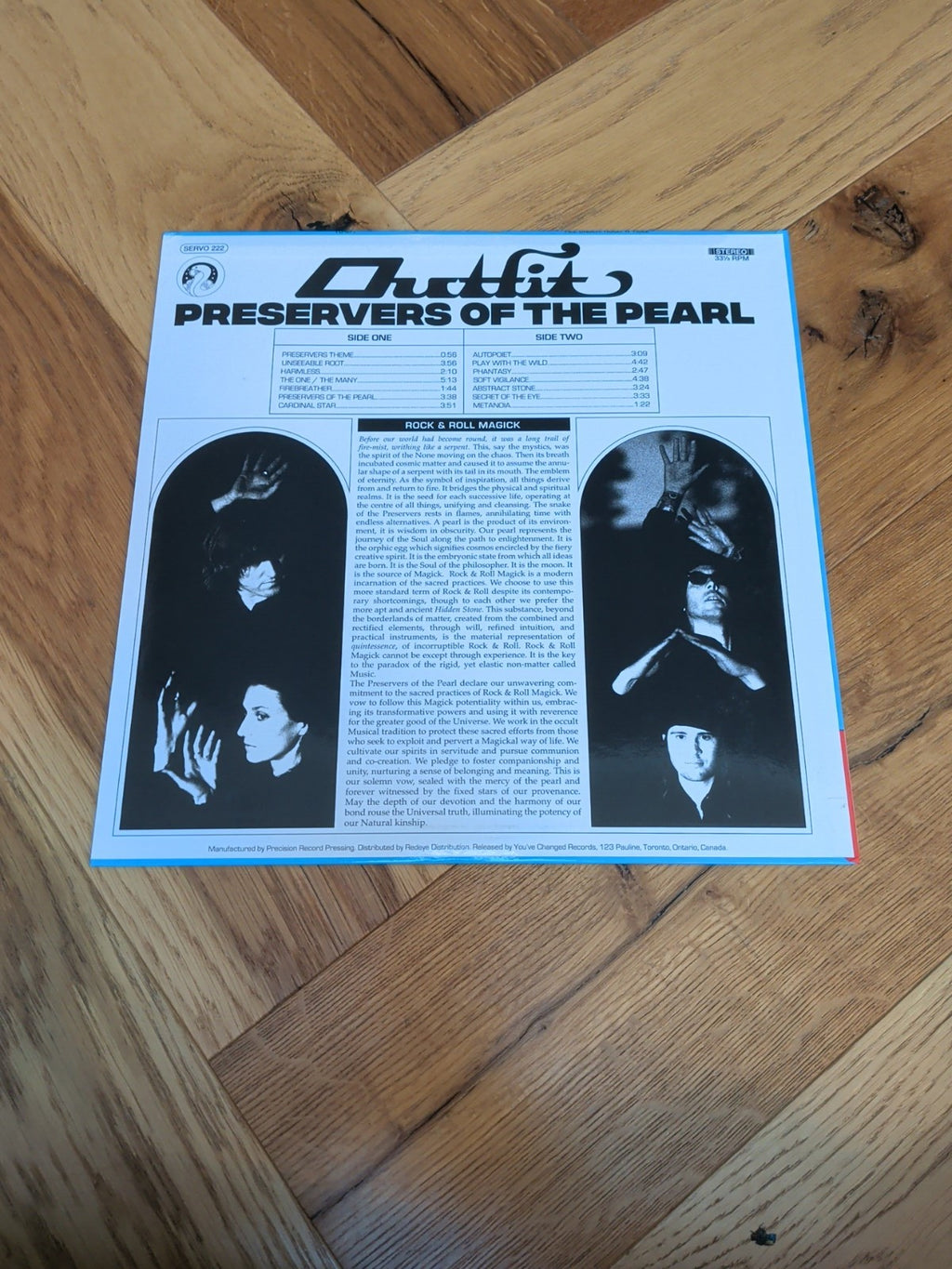 Outfit Daniel Romano Preservers of the Pearl Vinyl LP Record