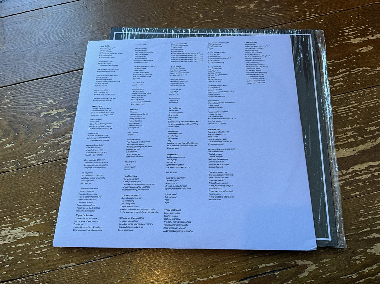 Why Bonnie | Wish On The Bone | Black Vinyl LP