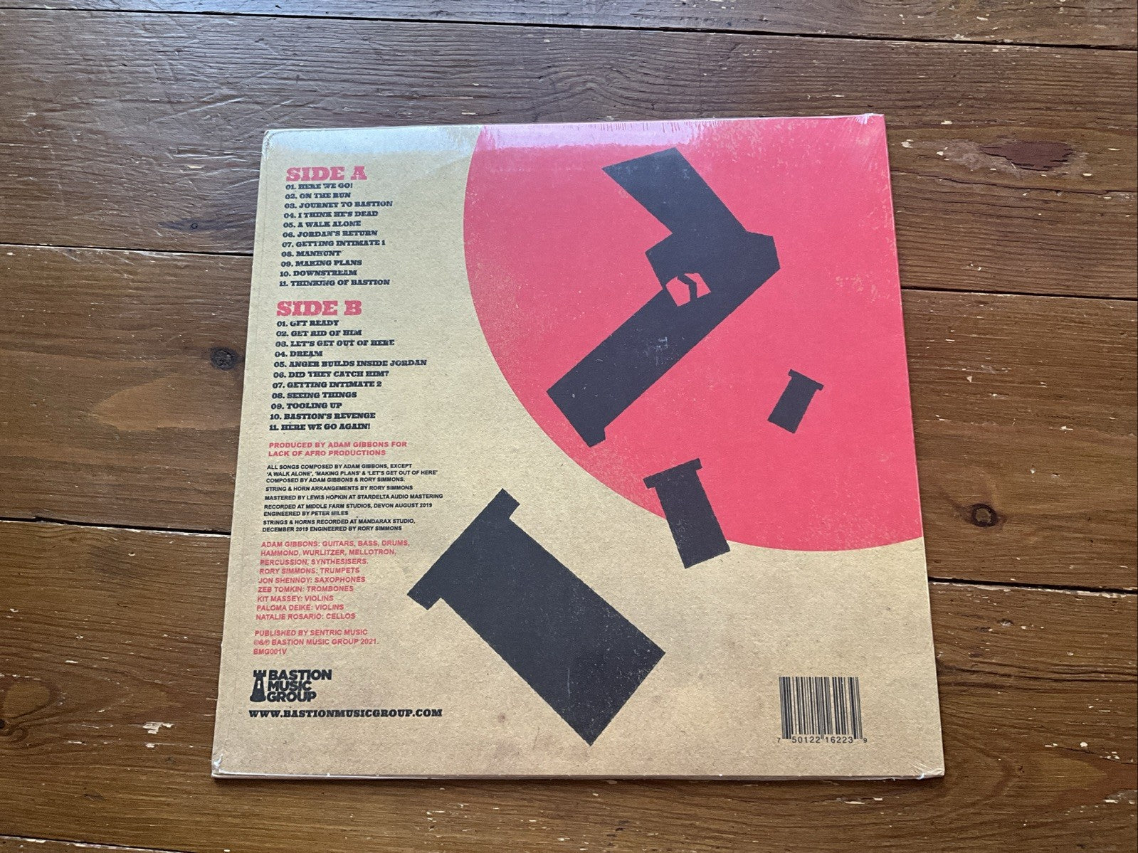 Last Bastion by Adam Gibbons (Record vinyl  2021) sealed
