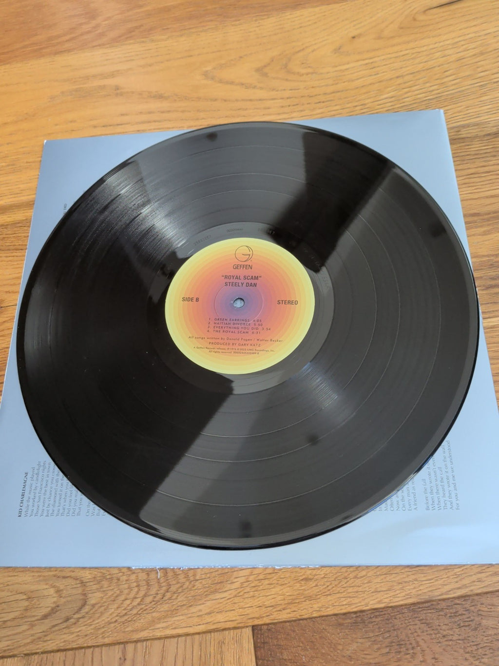 STEELY DAN THE ROYAL SCAM 2025 REISSUE 180 GRAM BLACK VINYL