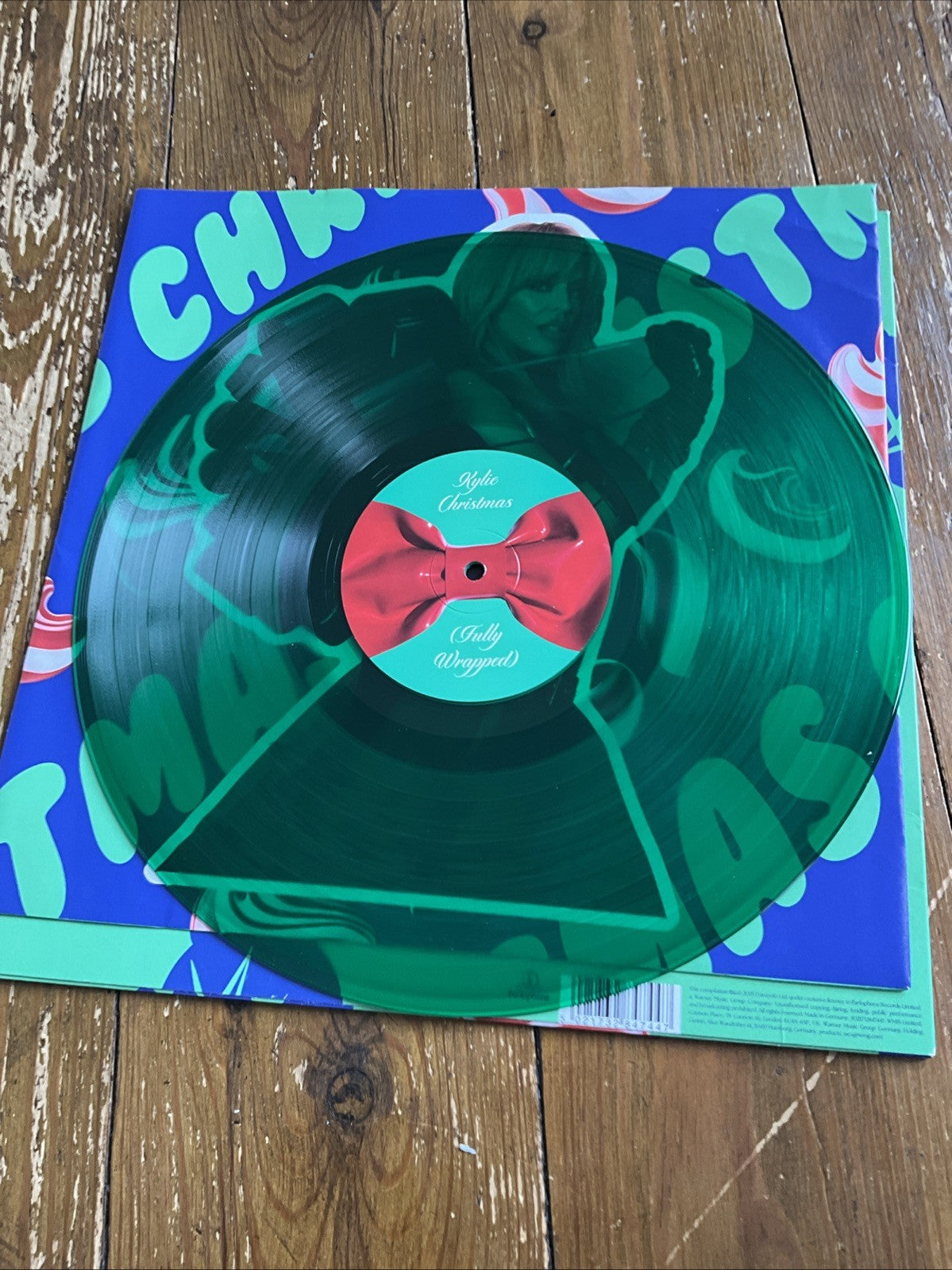 KYLIE MINOGUE * KYLIE CHRISTMAS * LIMITED  TRANSPARENT GREEN VINYL 