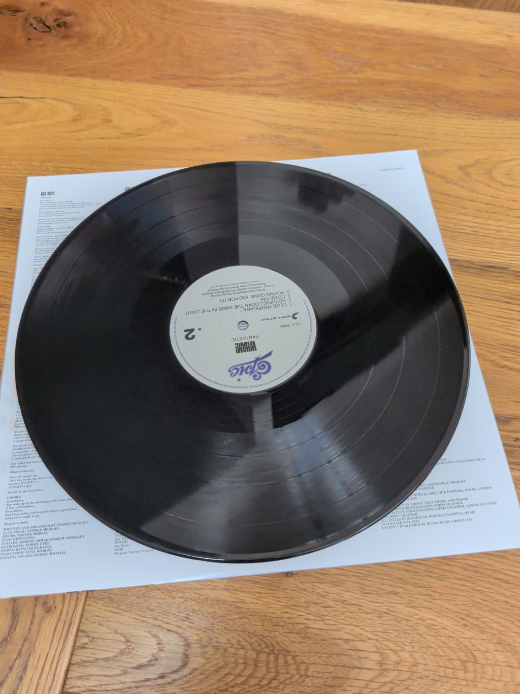 Wham!  Fantastic  Remastered Reissue  Vinyl LP - DAMAGE TO SLEEVE