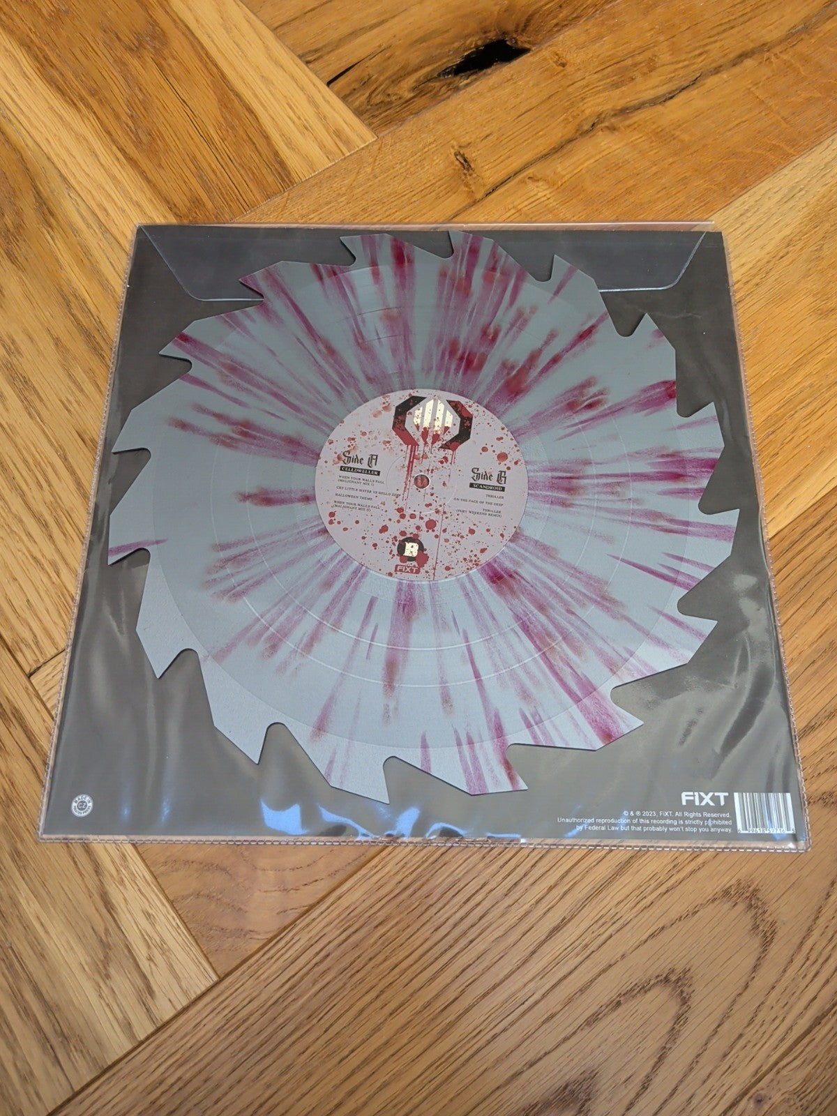 Celldweller Scandroid  Sinister Sounds VINYL 12" EP 2024 Shaped Coloured Vinyl