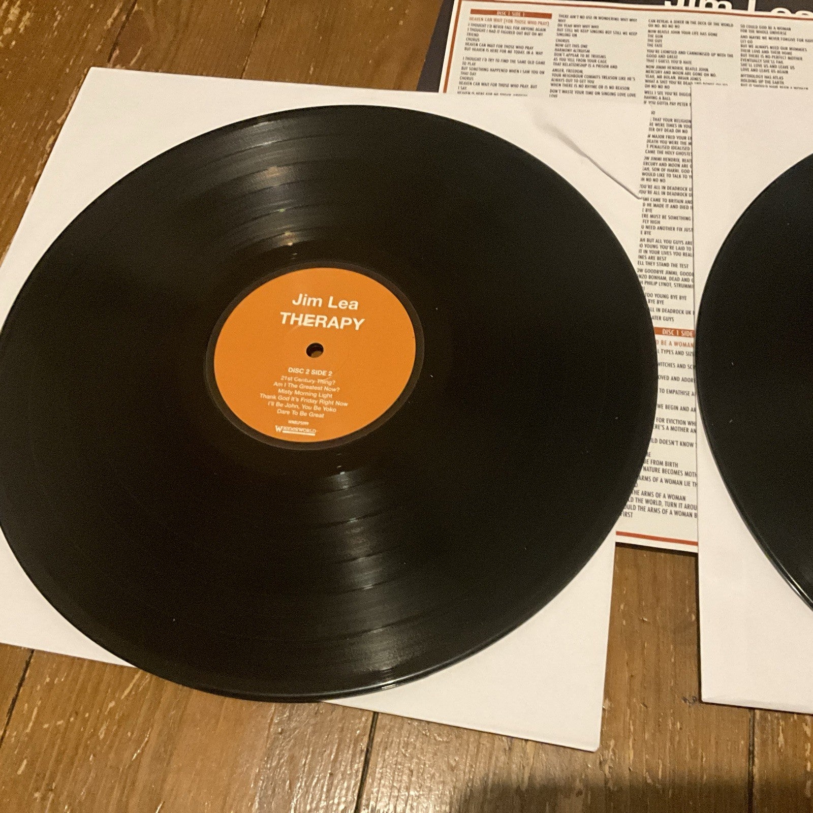 Therapy by Jim Lea (Record, 2017)
