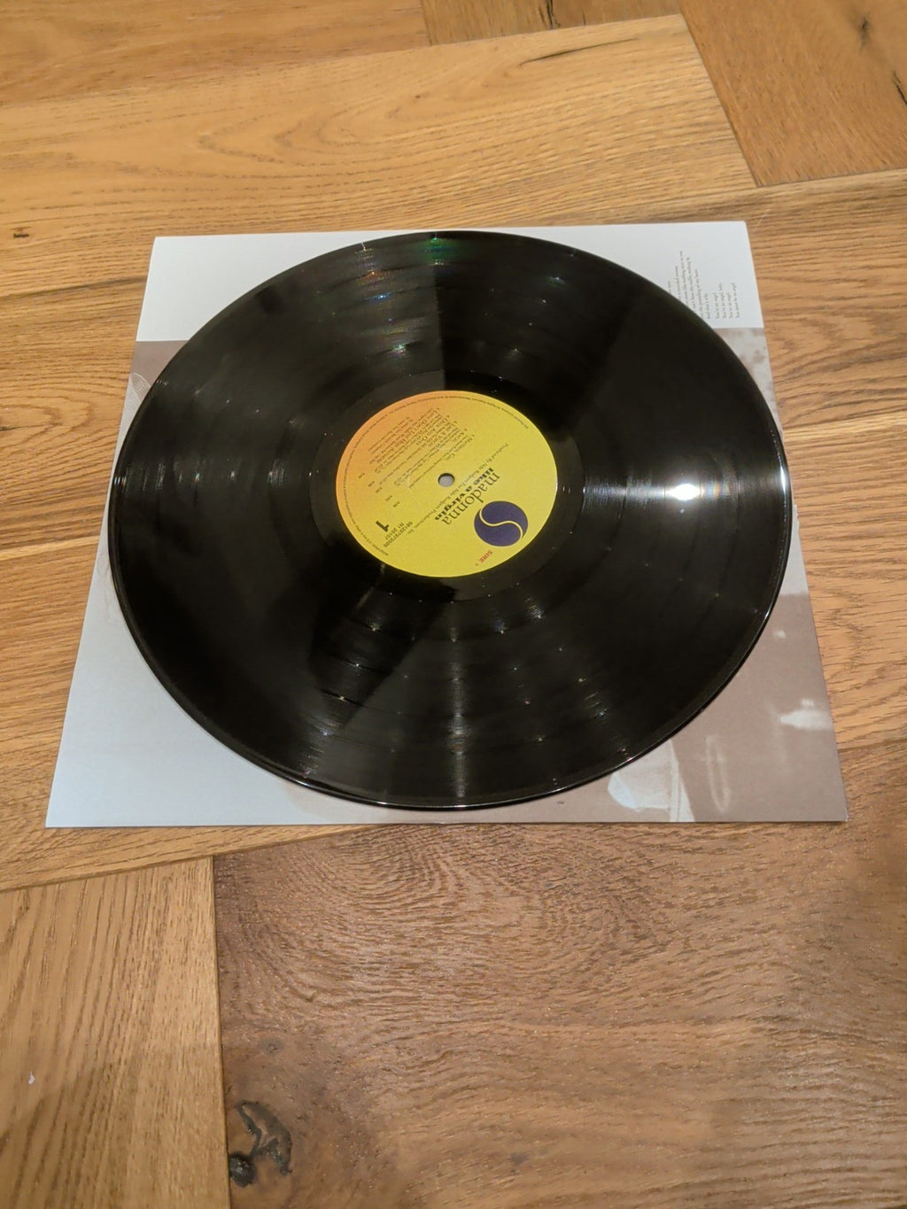 Like a Virgin by Madonna Record 2016 Vinyl Reissue
