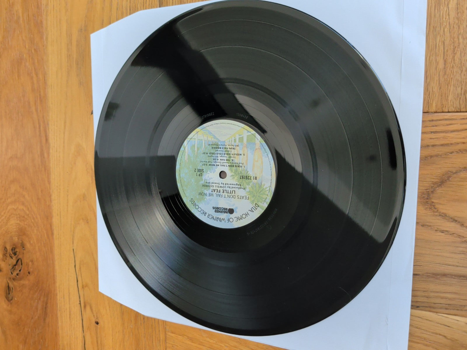 Little Feat  Feats Don't Fail Me Now Vinyl LP -  Missing 2nd Outakes LP