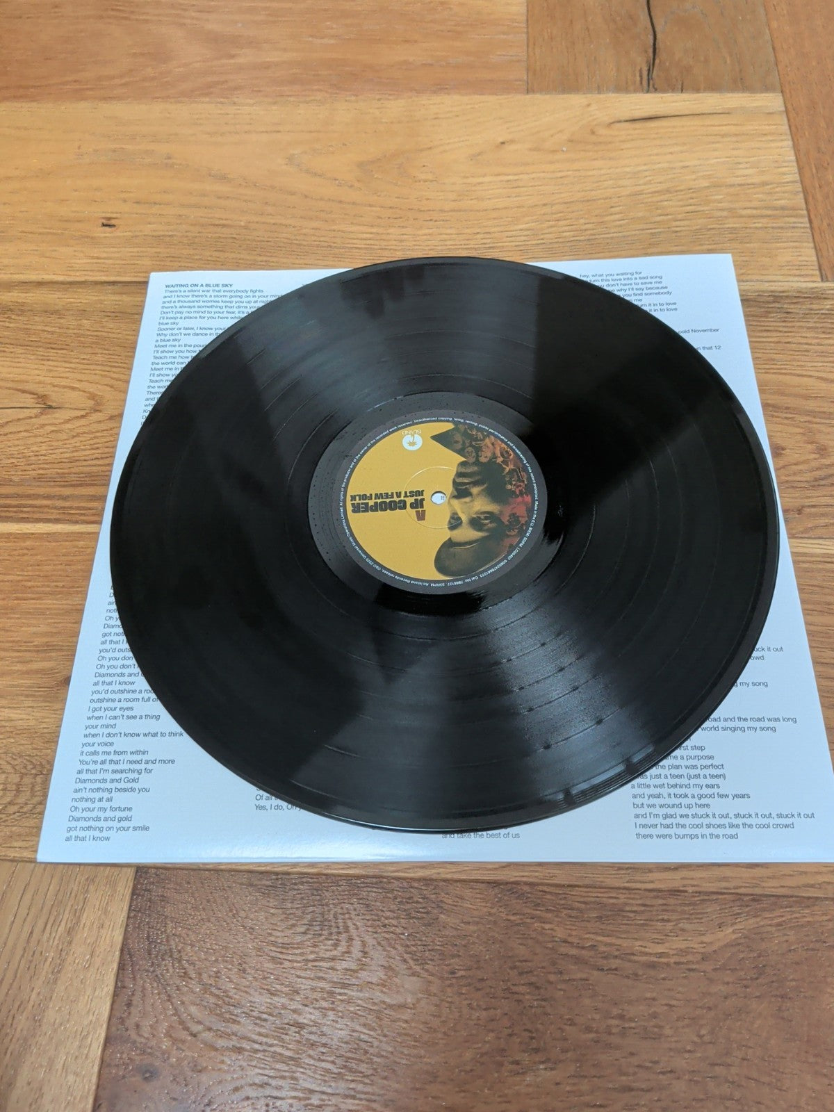 JP COOPER Just a Few Folk  202 VINYL LP Island Records