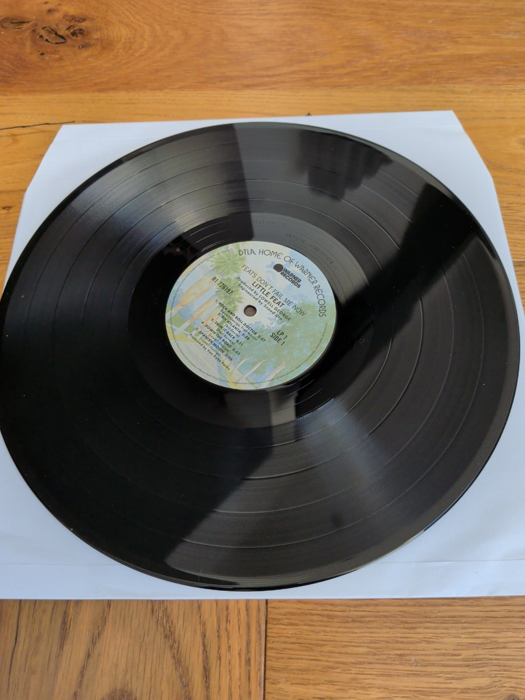 Little Feat  Feats Don't Fail Me Now Vinyl LP -  Missing 2nd Outakes LP