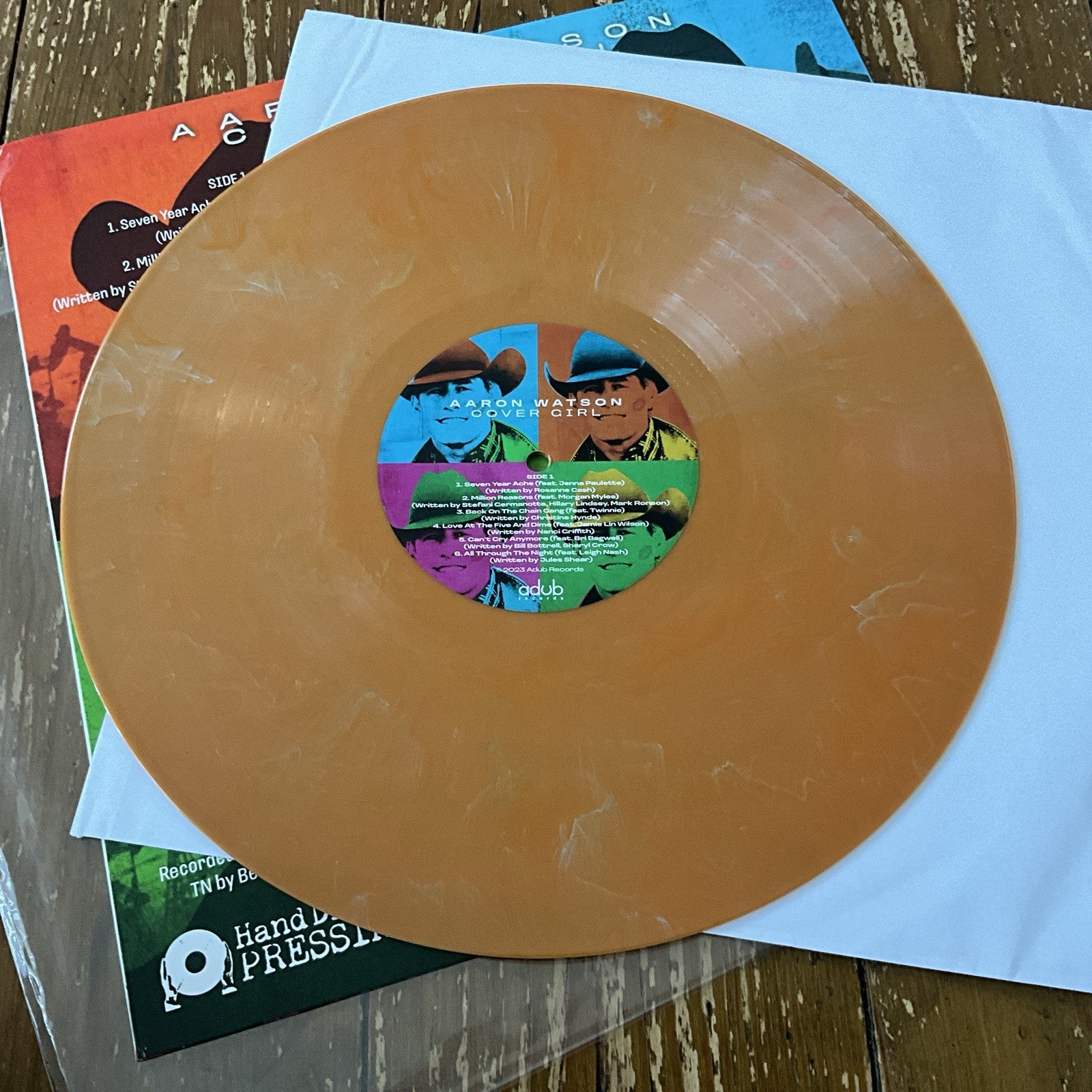 Aaron Watson Cover Girl LP Vinyl 