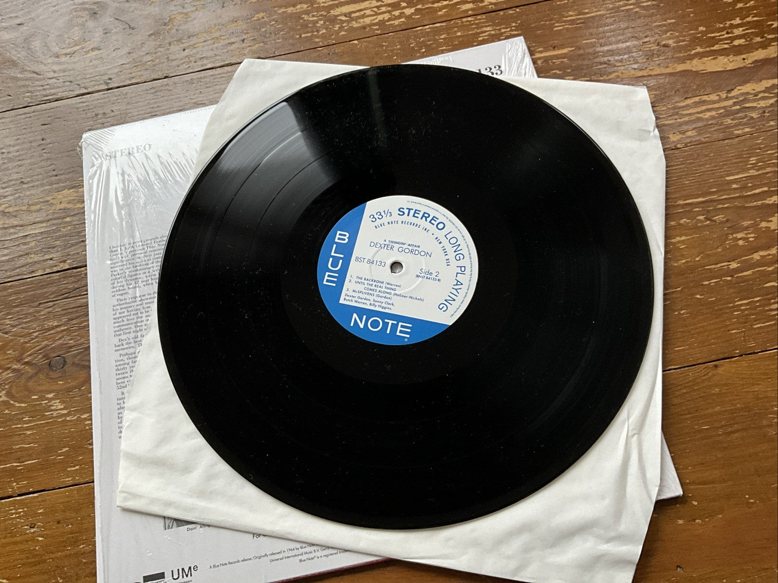 Swingin' Affair by Dexter Gordon (Record, 2020)