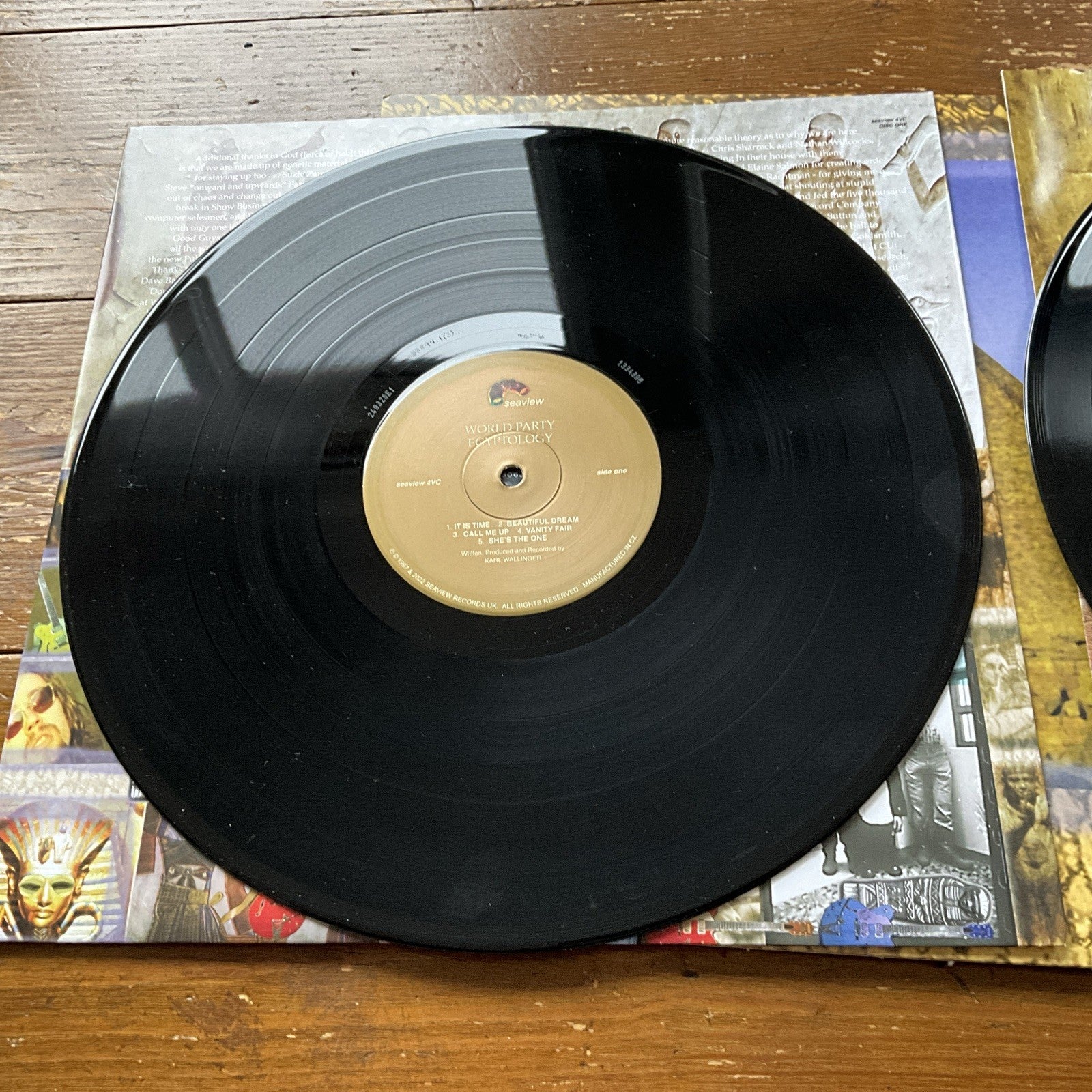 World Party : Egyptology VINYL 12" Album Coloured Vinyl (Limited Edition) 2